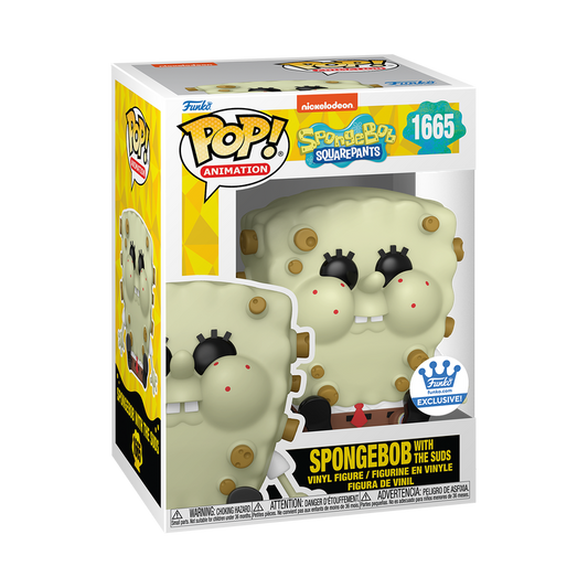 Funko Pop! Nickelodeon: Spongebob Squarepants - Spongebob with Suds / Ripped Pants / Krusty Krab Pizza / Fry Cook Games Patrick / Caveman / Doodlebob / Glove World *PREORDER*