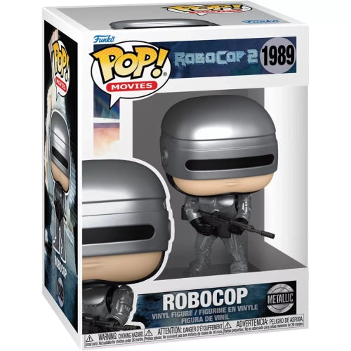 Funko Pop! Movies: Robocop 2 - Robocop (Metallic) #1989