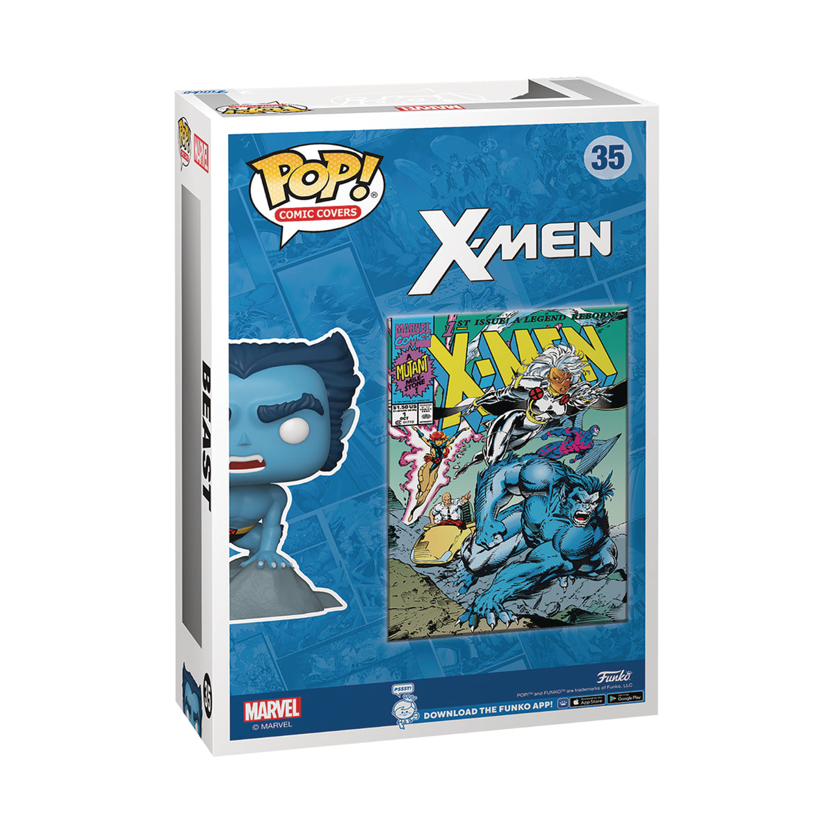 FUNKO POP! COMIC COVER PX MARVEL X-MEN #1 BEAST [PX EXCLUSIVE