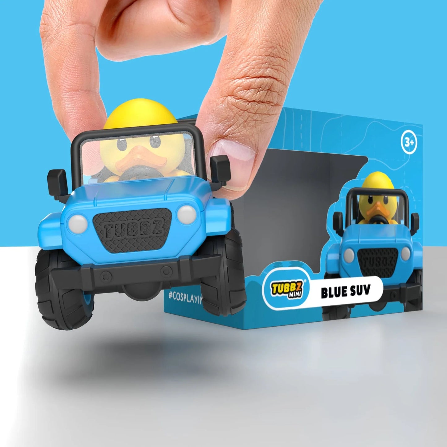 TUBBZ - Black / Blue / White Mini SUV Figure
