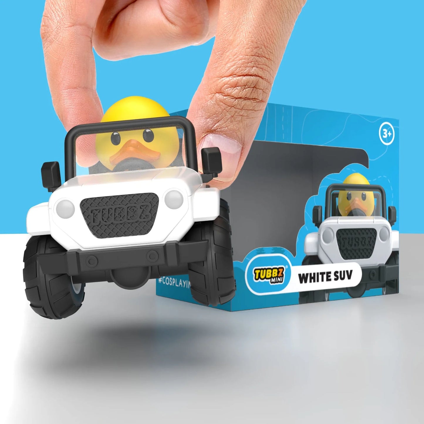 TUBBZ - Black / Blue / White Mini SUV Figure