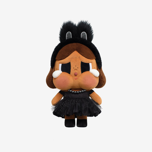 PopMart: Crybaby - "Shiny Shiny" Series Black Plush Doll *PREORDER*