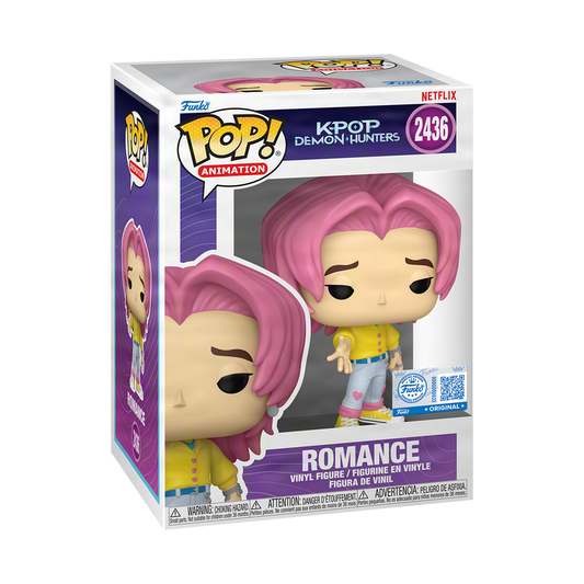 Funko Pop! Movies: K-Pop Demon Hunters (Soda Pop) - Abby / Baby / Mystery / Romance *PREORDER*