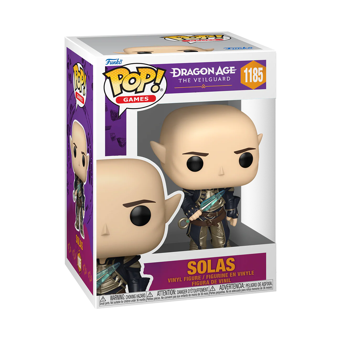 Funko Pop! Games: Dragon Age The Veilguard - Emmrich Volkarin / Lace Harding / Neve Gallus / Solas *PREORDER*