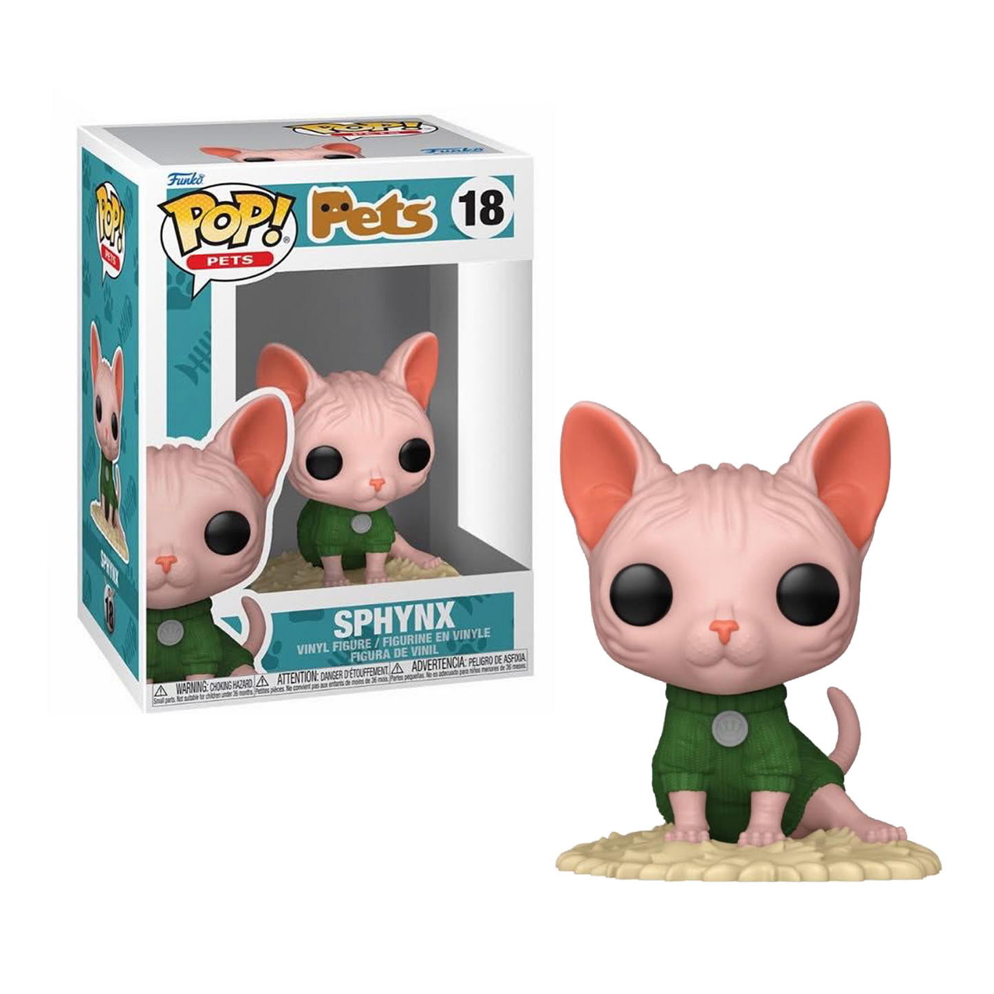 Funko Pop! Pets - Golden Retriever / Corgi / Persian / Sphynx