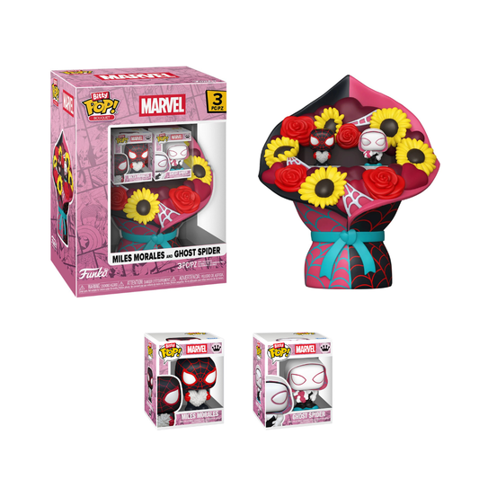 Funko Pop! Bitty Pop: Valentines Bouquet - Spider-Man / Nightmare Before Christmas / Sanrio