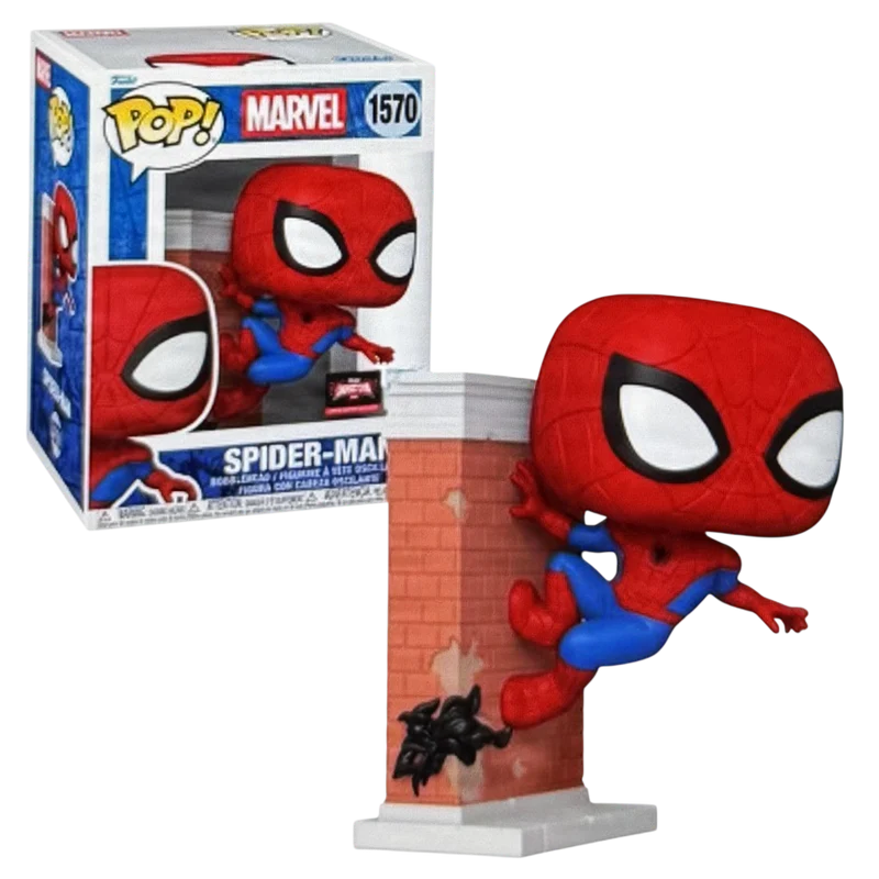 Funko Pop! Marvel - Premium! Spider-Man (On Wall) #1570 [2026