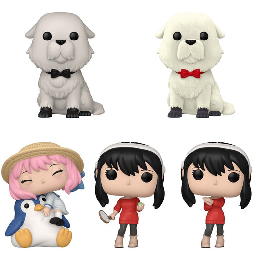 Funko Pop! Anime: Spy X Family - Bond Forger / Anya Forger with Penguin / Yor Forger