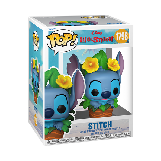 Funko Pop! Disney: Lilo & Stitch - Premium! Stitch In Potted Plant #1798 *PREORDER*