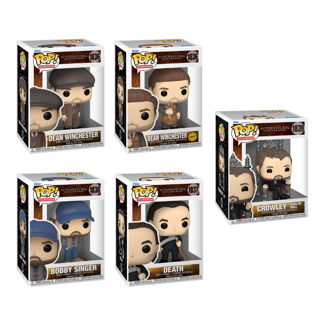 POP!funko SUPERNATURAL フィギュアセット Funko Pop! Television: Supernatural - Dean Winchester / Bobby