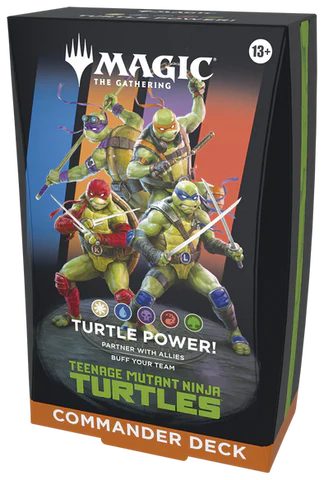Magic The Gathering (MTG): Universes Beyond - Teenage Mutant Ninja Turtles (TMNT) Commander Deck *PREORDER*