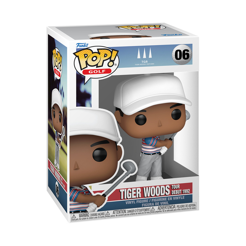 Funko Pop! Sports: Golf - Tiger Woods (Tour Debut 1992) #06
