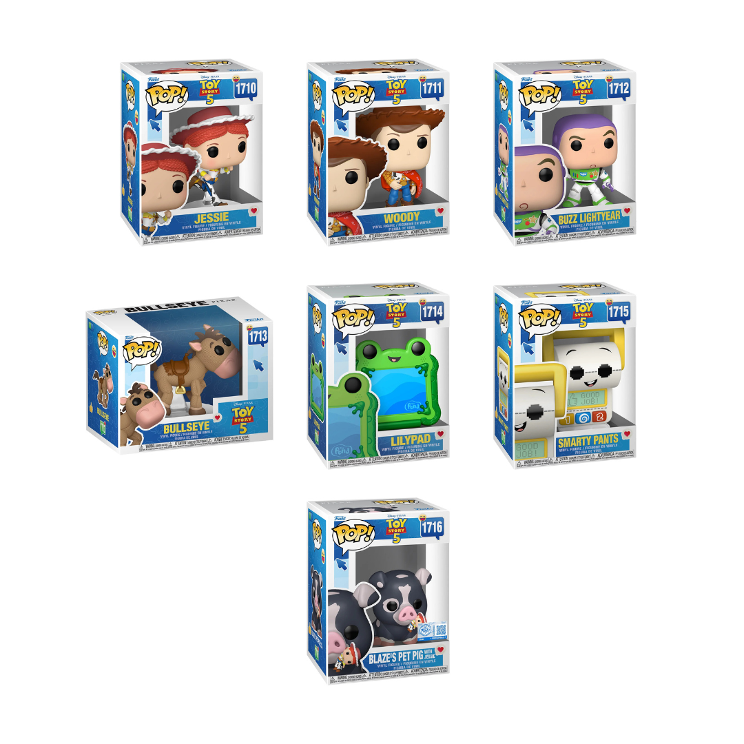 Funko Pop! Disney Pixar: Toy Story 5 - Jessie / Woody / Buzz Funko Pop! Disney Pixar: Toy Story 5 - Jessie / Woody / Buzz