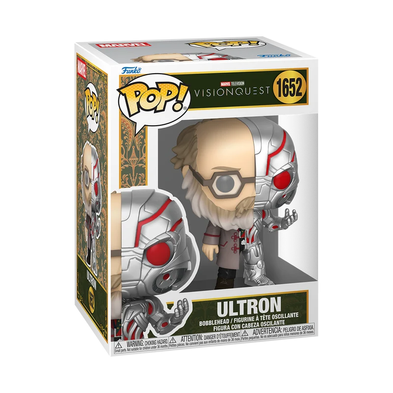 Funko Pop! Marvel: VisionQuest - The Vision (Split) / Ultron (Split) *PREORDER*