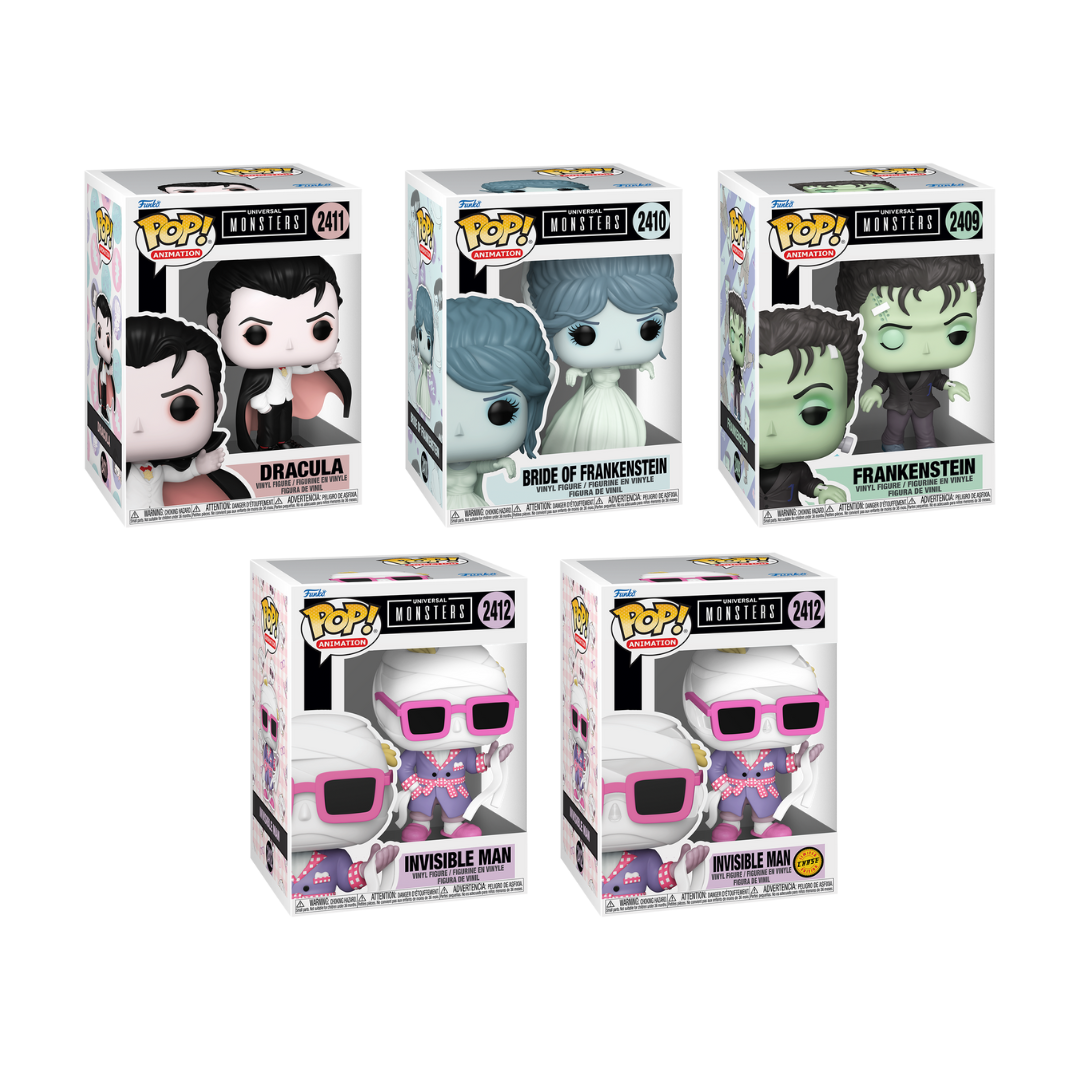 Funko Pop! Animation: Universal Monsters (Anime) - Invisible Man