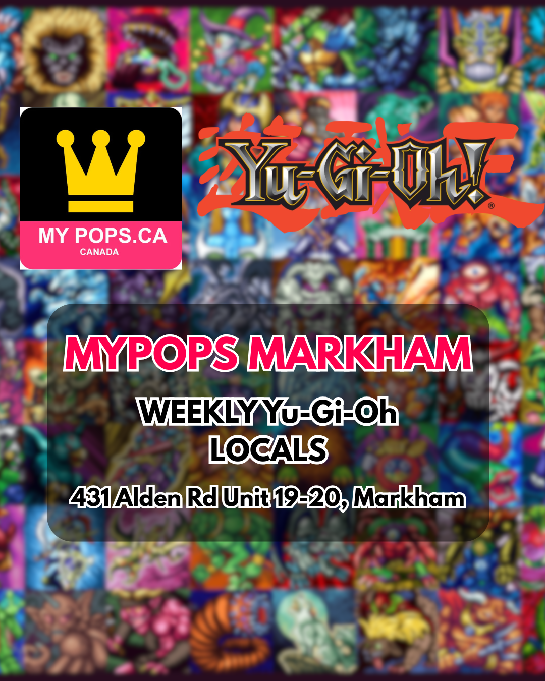 Yu-Gi-Oh! TCG - Weekly Local Tournament (Markham) Satrudays @ 1:30PM