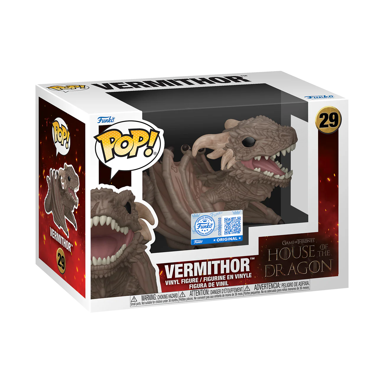 Funko Pop! Television: Game Of Thrones - Vermithor #29 [Funko