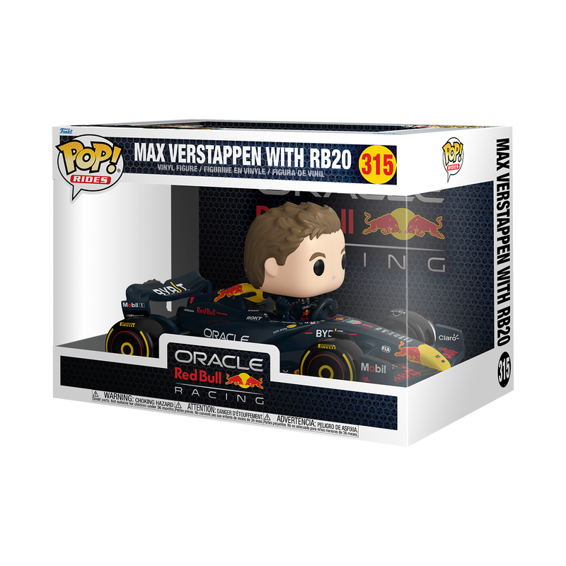 Funko Pop! Rides: Formula 1 - Max Verstappen with RB20 (Super Deluxe) #315