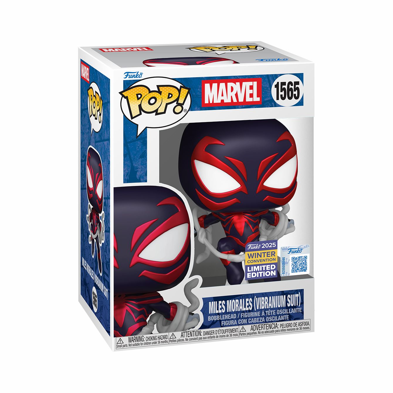 Funko Pop! Marvel: Spider-Man - Miles Morales (Vibranium Suit