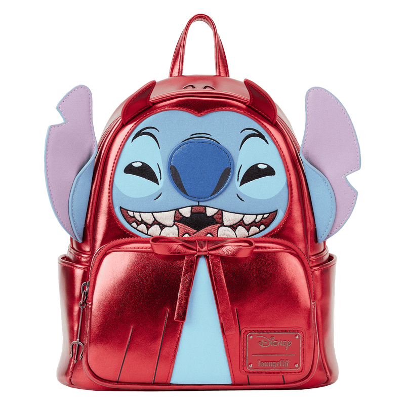 LOUNGEFLY Disney LILO STITCH Devil Cosplay Mini Backpack MyPops