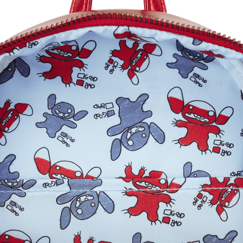 LOUNGEFLY Disney LILO & STITCH Devil Cosplay Mini Backpack