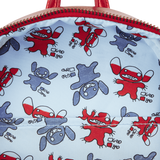 LOUNGEFLY Disney LILO & STITCH Devil Cosplay Mini Backpack