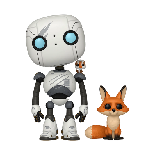 Funko Pop! Movies: The Wild Robot - Roz with Fink & Brightbill #1794