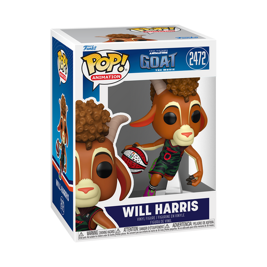 Funko Pop! Movies: GOAT The Movie - Will Harris #2472 *PREORDER*