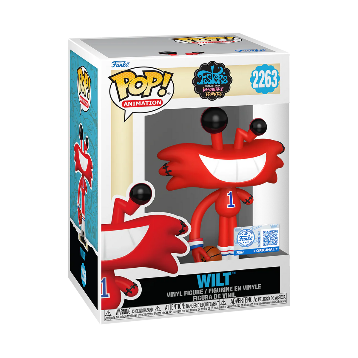 Funko Pop! Animation: Foster's Home For Imaginary Friends - Frankie / Wilt / Cheese
