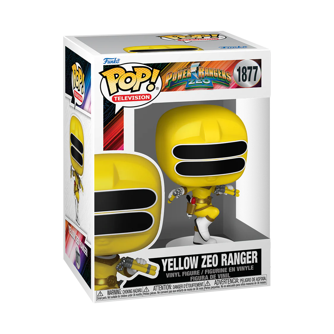 Funko Pop! Television: Power Rangers Zeo - Gold / Blue / Green / Pink / Yellow *PREORDER*