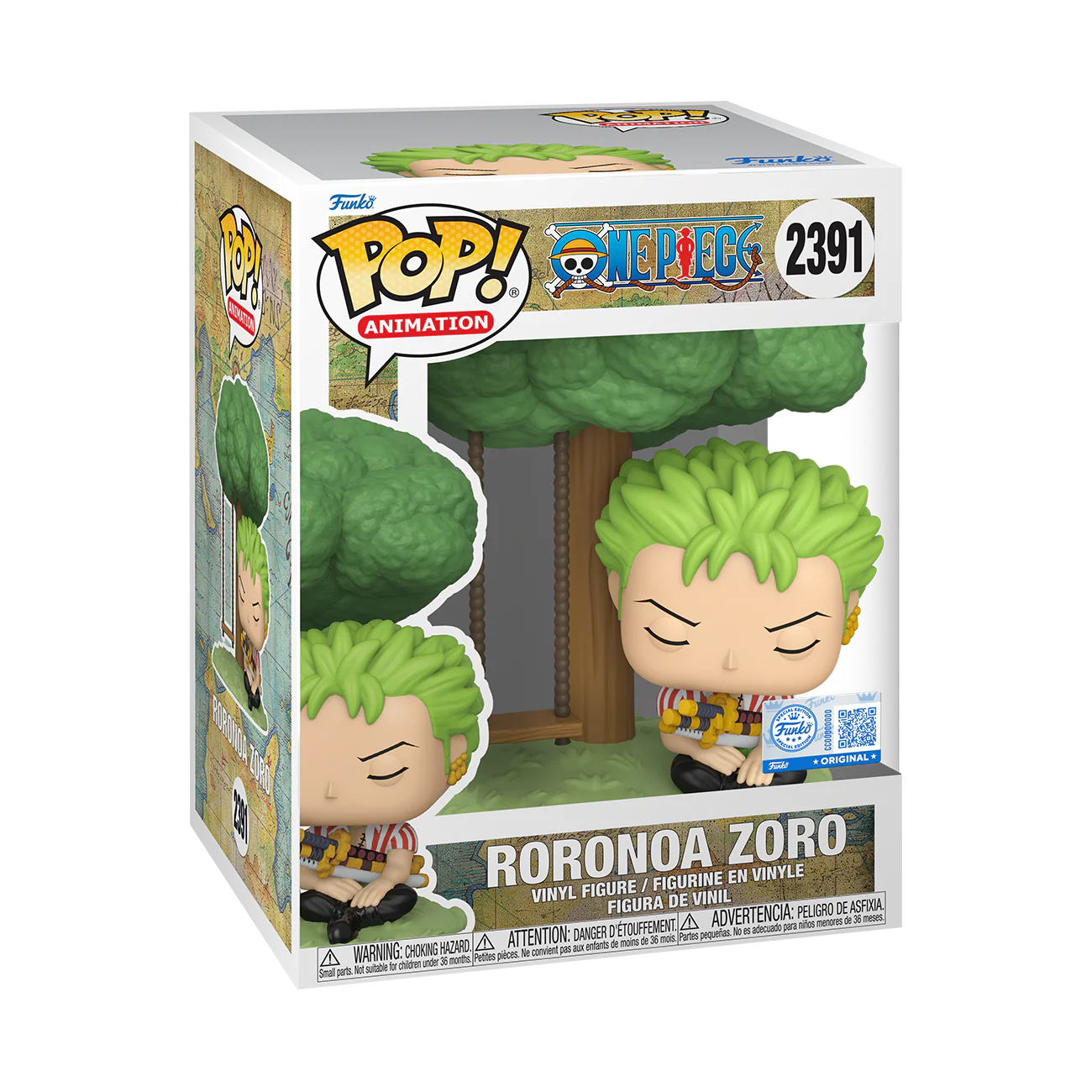 Funko Pop! Anime: One Piece - Premium! Roronoa Zoro #2391 [Funko