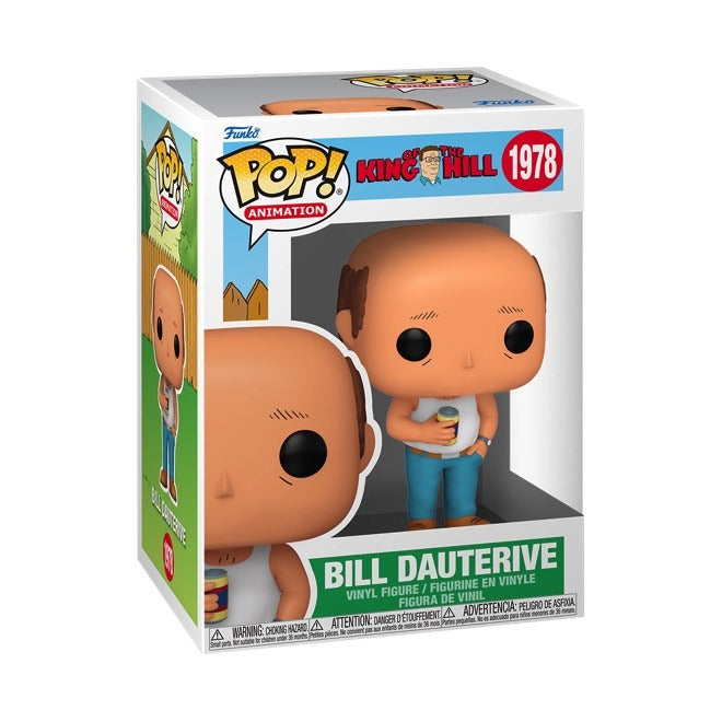 Funko Pop! Television: King Of The Hill - Hank Hill / Boomhauer / Dale Gribble / Bill Dauterive