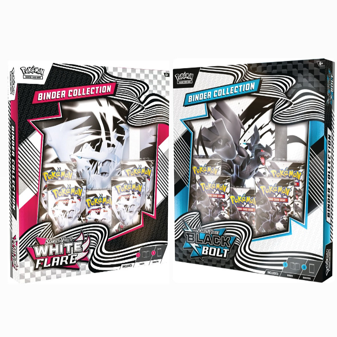 Pokemon TCG: Scarlet & Violet - Black Bolt & White Flare Binder Collec MyPops.ca Pokemon TCG: Scarlet & Violet - Black Bolt & White Flare Binder Collec MyPops.ca