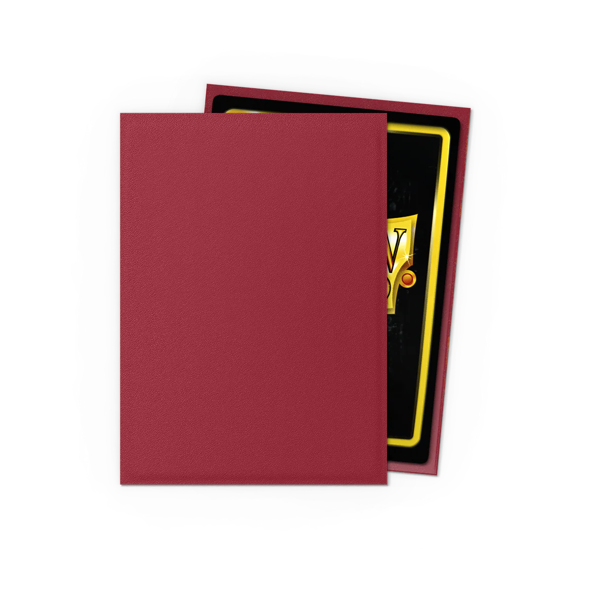 Dragon Shield - Matte Non-Glare Blood Red Sleeves 100ct