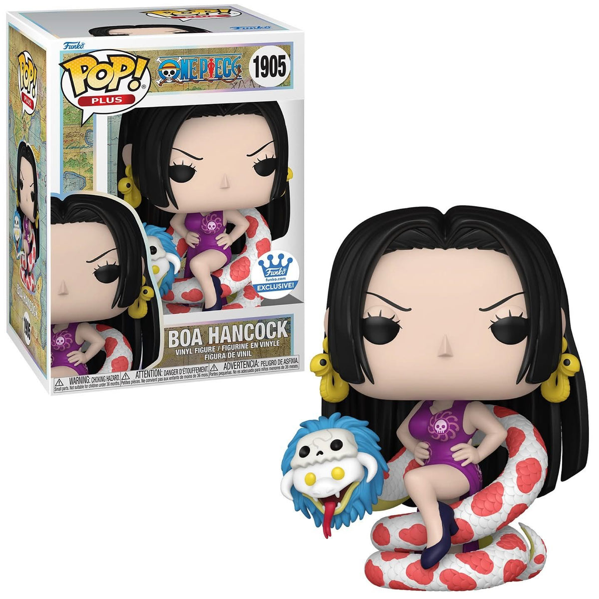 ONE PIECE pop ニカルフィ　ハンコック Funko Pop! Anime: One Piece - Plus! Boa Hancock #1905 [Funko Shop