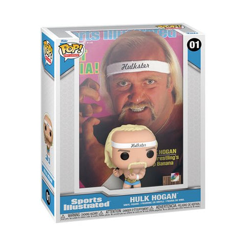 FUNKO POP! Sports Illustrated WWE Hulk Hogan HULKSTER Funko Pop! Cover Figure #01 with Case