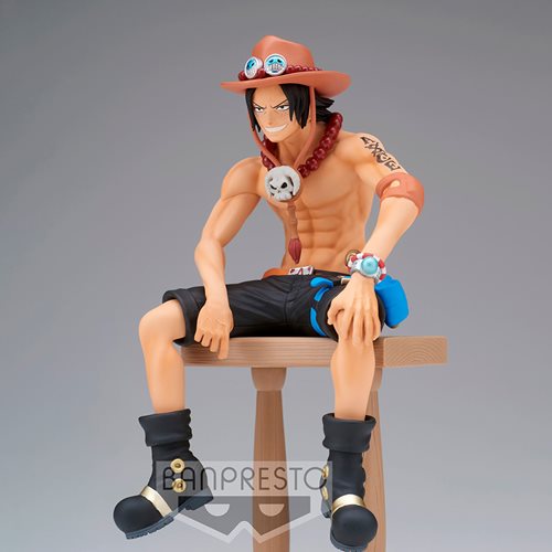 BANPRESTO One Piece Portgas D. Ace Grandline Journey Statue