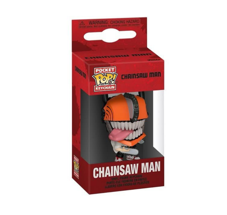 Funko Pop! Anime: Chainsaw Man - Denji with Pochita / Aki Hayakawa Moment / Deluxe Power / Chainsaw Man Pocket Pop Keychain