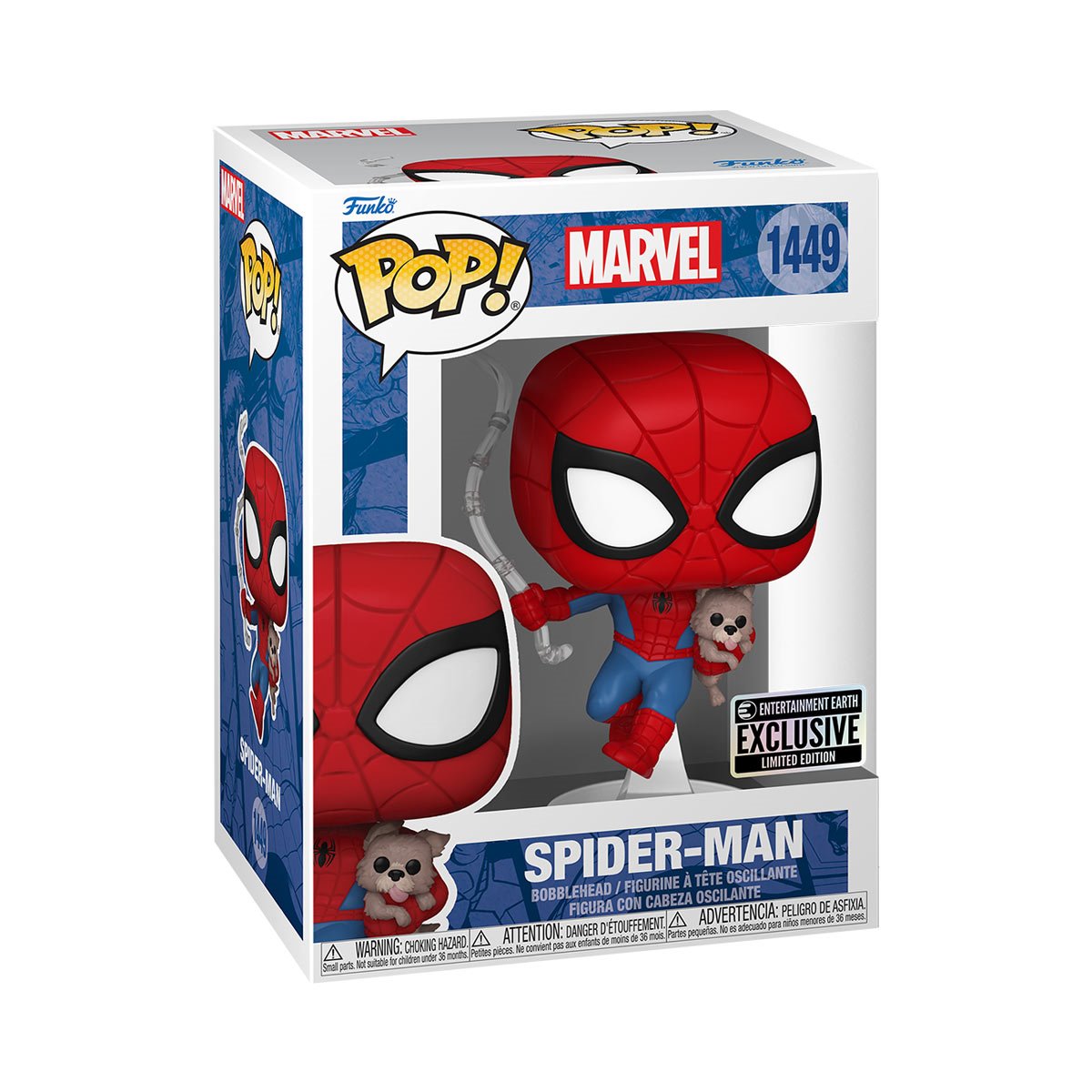 Funko Pop! Marvel - Spider-Man with Sandwich The Dog #1449