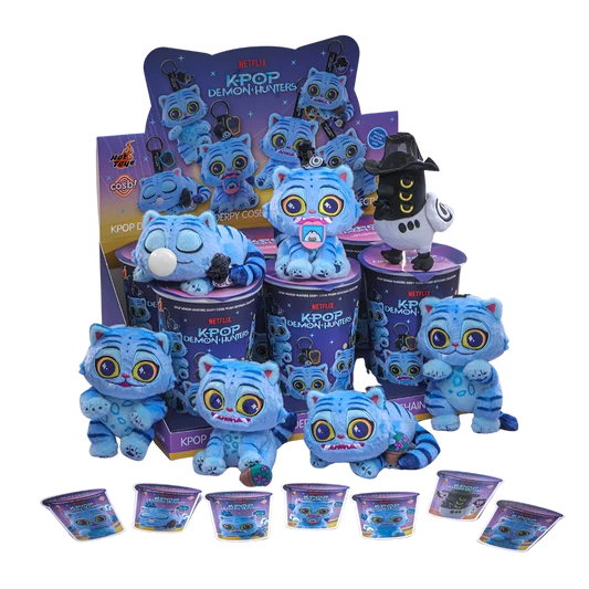 Cosbi: K-Pop Demon Hunters - Derpy Cosbaby Plush Keychain Collection Blind Box