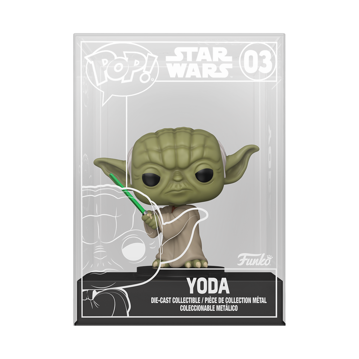 Funko Pop! Star Wars - Yoda (Die-Cast) #03 [Funko Shop Exclusive] *PRE –  MyPops.ca