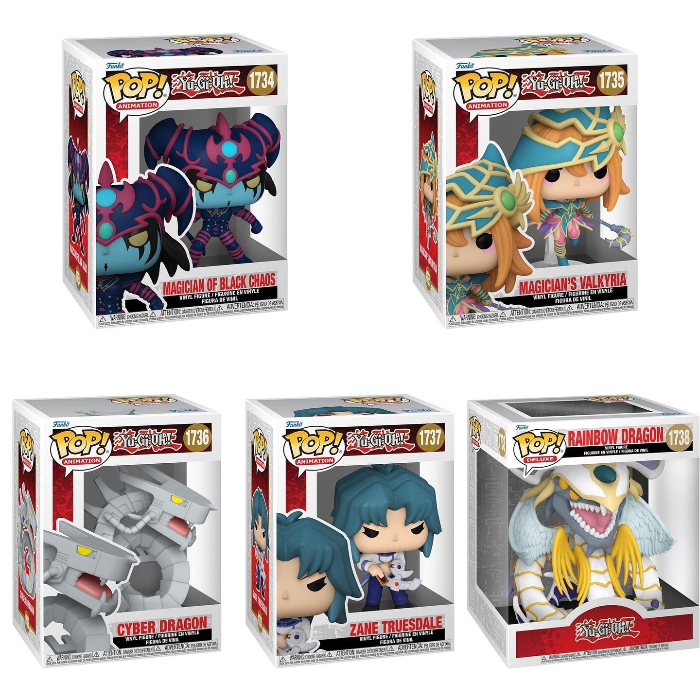 Funko POP! 遊戯王 3種セット Funko Pop! Anime: Yu-Gi-Oh! - Magician Of Black Chaos / Magician's