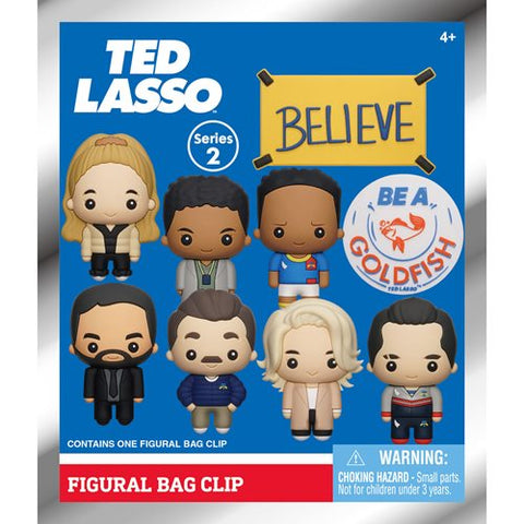 Ted Lasso Series 2 3D Foam MYSTERY Bag Clip