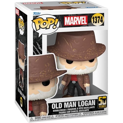 Funko Pop! Marvel Wolverine 50th Anniversary - Old Man Logan #1374 - Weapon X #1373 - Classic #1371 - Fatal Attraction #1372