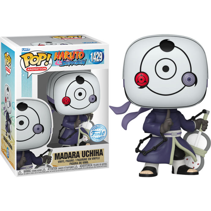 SPECIAL EDITION EXCLUSIVE Funko Pop! Naruto Masked Madara #1429