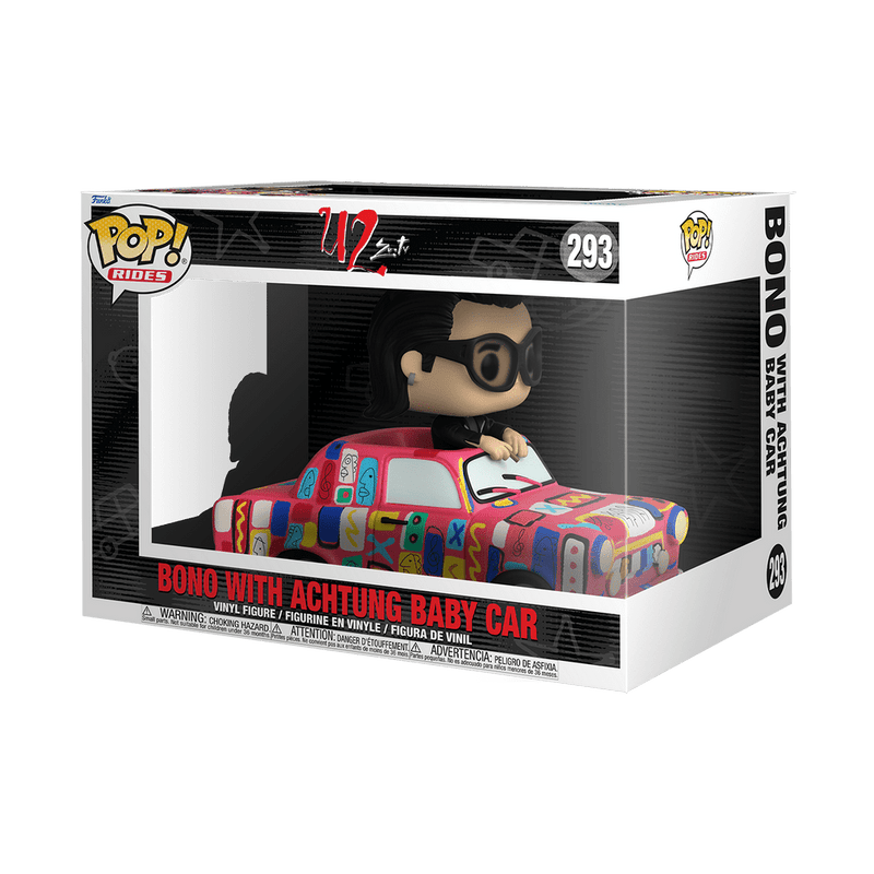 FUNKO POP! RIDES - BONO WITH ACHTUNG BABY CAR #293