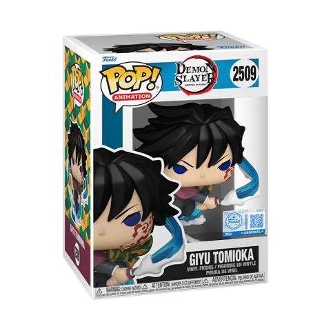 Funko Pop! Anime: Demon Slayer - Giyu Tomioka #2509 / Akaza #2510 *PREORDER*