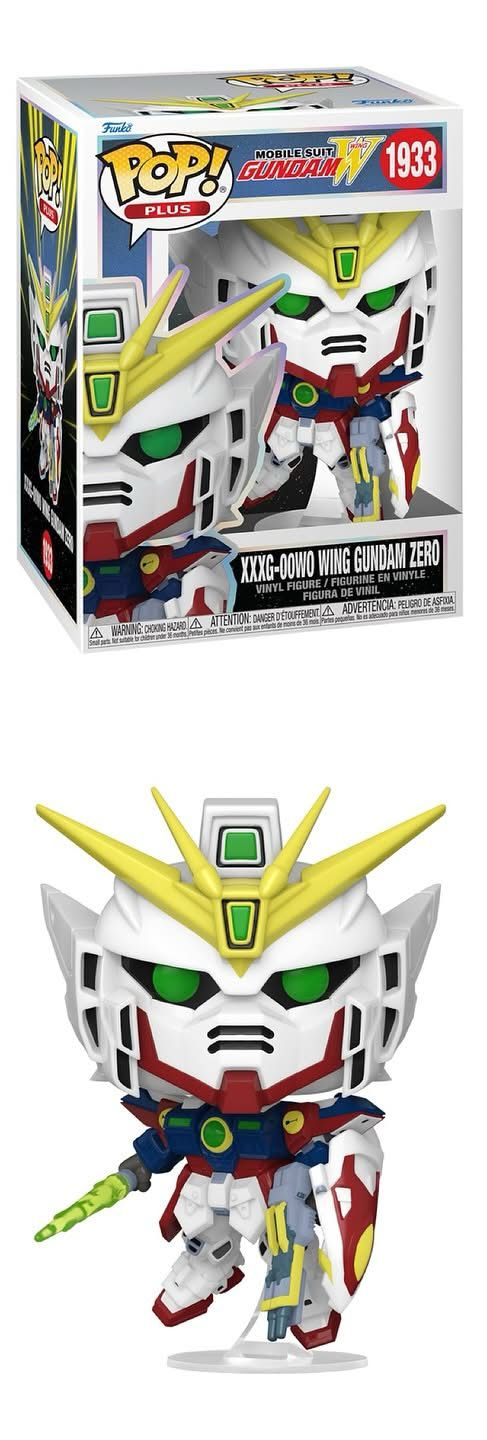 Funko Pop! Mobile Suit: Gundam - Plus! XXXG-00W0 Wing Gundam Zero / 0Z-12MS Gundam Epyon / XXG-01D Gundam Deathscythe