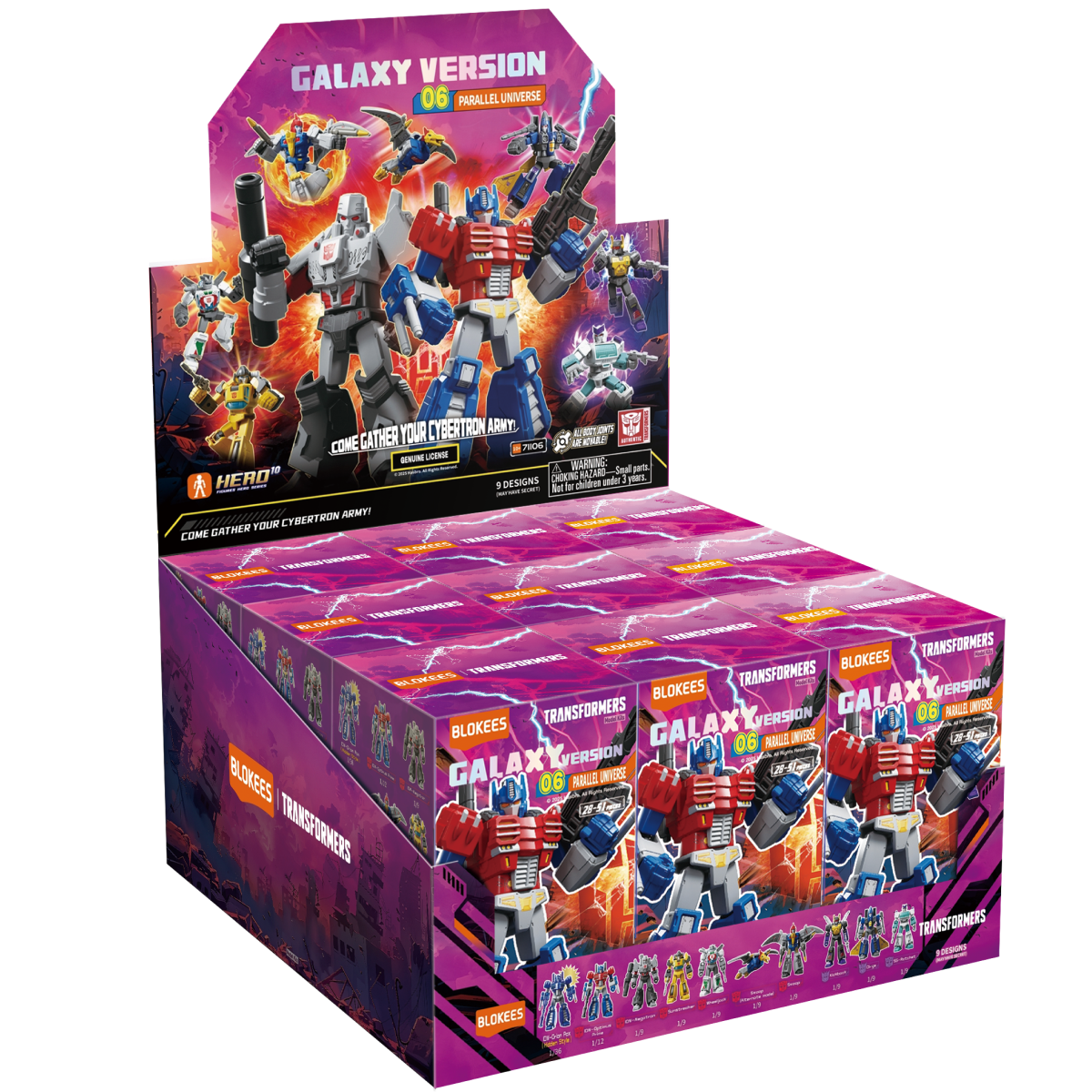 Blokees: Transformers - Galaxy Version Wave 6 Blind Box