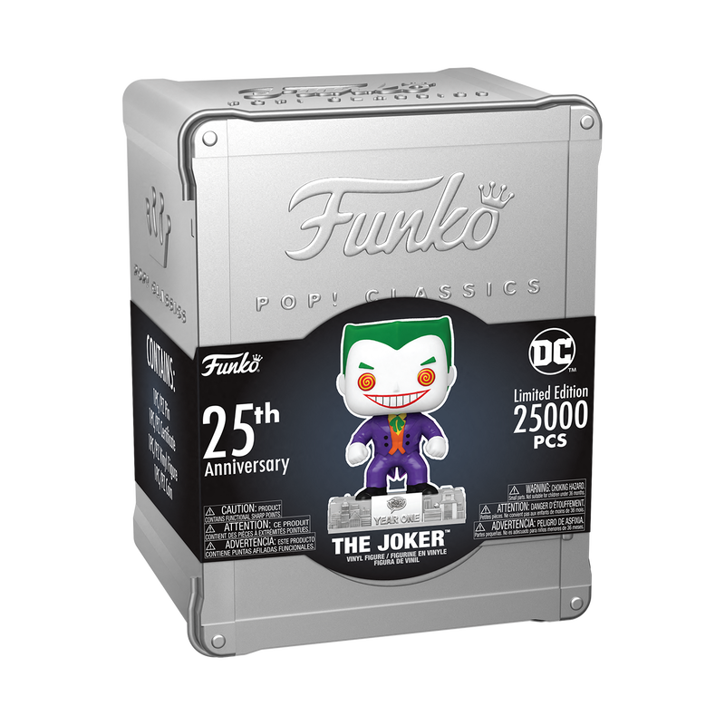 FUNKO POP! CLASSIC FUNKO 25th ANNIVERSARY DC HEROES JOKER LIMITED 25,000 PIECE *PREORDER*